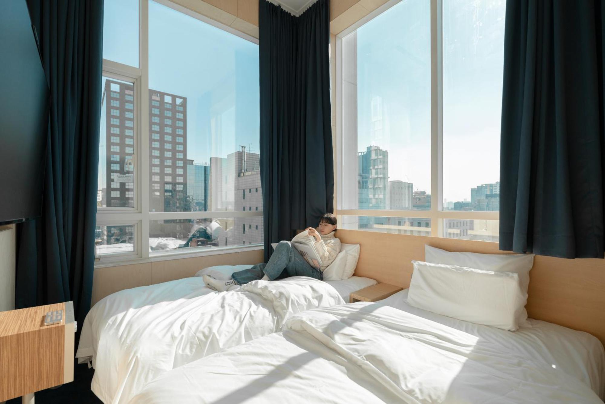 Aank Hotel Hongdae Seoul Exterior foto